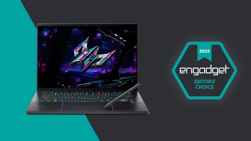 Правая сторона Acer Predator Triton 14 AI оснащена картридером microSD, двумя портами USB (один Type-C и один Type-A) и полноразъёмным HDMI.