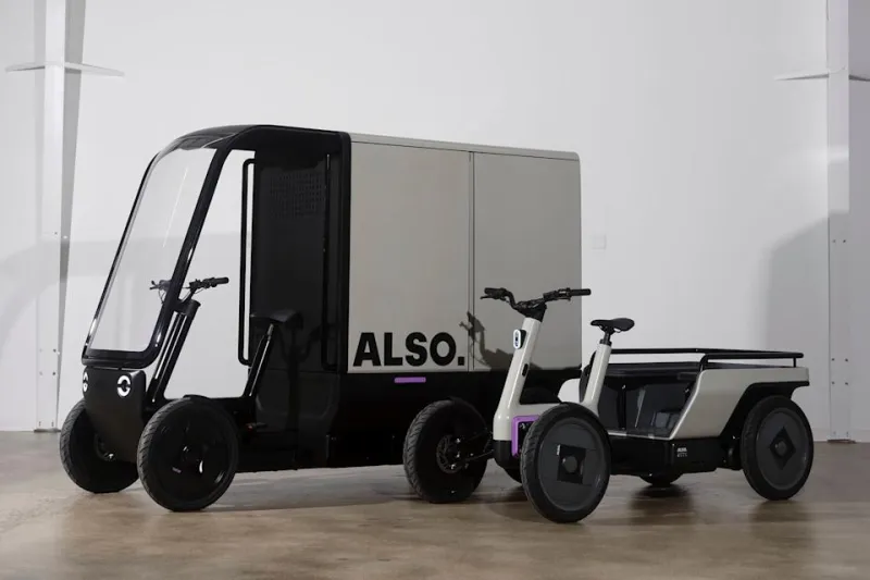 Also&#39;s quad for commercial uses cases (left) and a smaller quad for families (right).