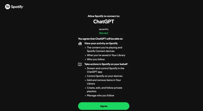 ChatGPT и Spotify: создавайте плейлисты и управляйте музыкой