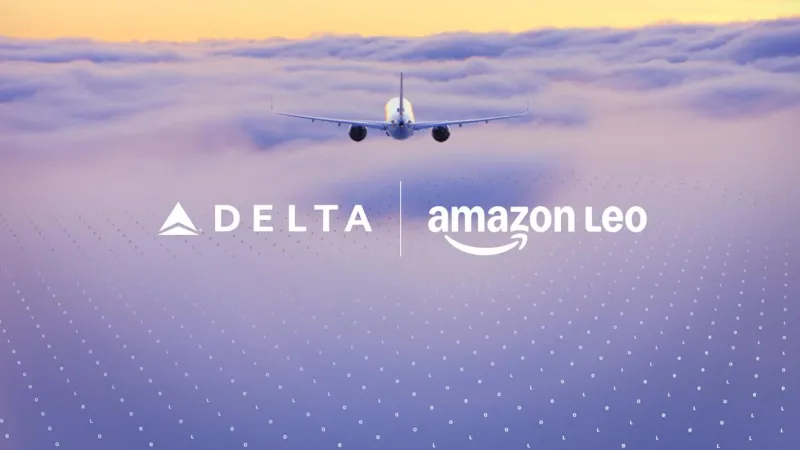 Delta внедрит спутниковый интернет Amazon Leo с 2028 года