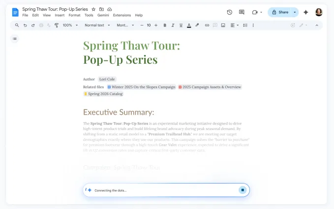 Google Gemini: ИИ-помощник для ваших документов