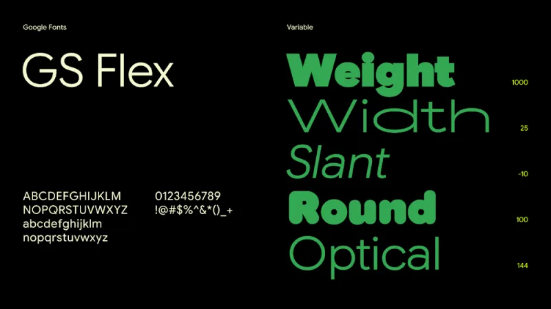 Google Sans Flex: новый шрифт для Android и Material 3