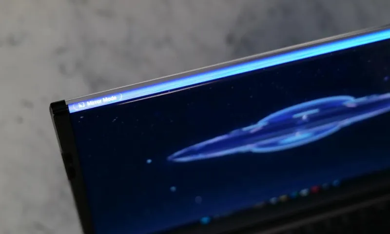 Lenovo XD Rollable: концепт ноутбука с раздвижным OLED-экраном