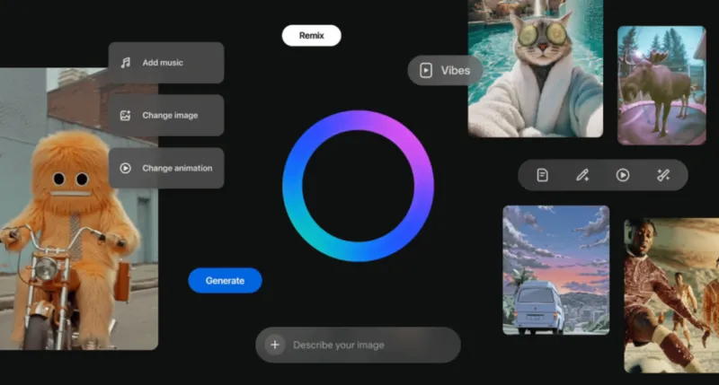 Meta Vibes: AI-видео в Европе