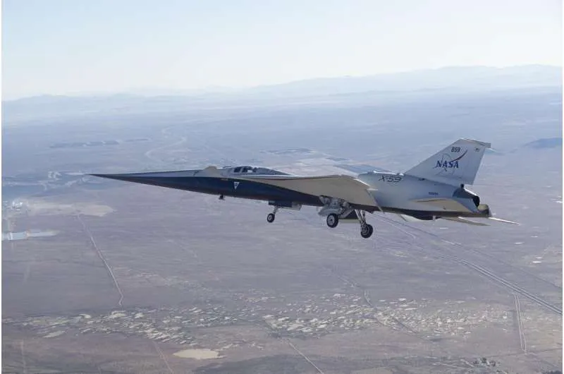NASA X-59: Первый полет бесшумного сверхзвукового самолета