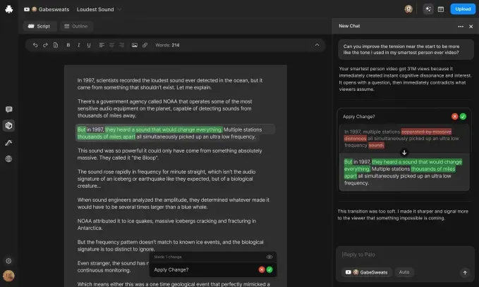 Palo: ИИ-помощник для создателей контента