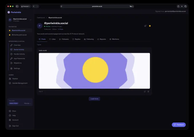 Periwinkle: Ваш собственный домен в децентрализованных соцсетях