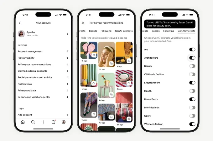 Pinterest: новые инструменты против &quot;AI-шлака&quot;
