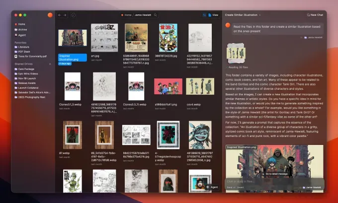 Poly: ИИ-организатор файлов для умного поиска
