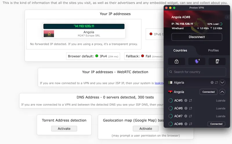 Proton VPN изменил нашу виртуальную локацию, и мы увидели японскую библиотеку Netflix