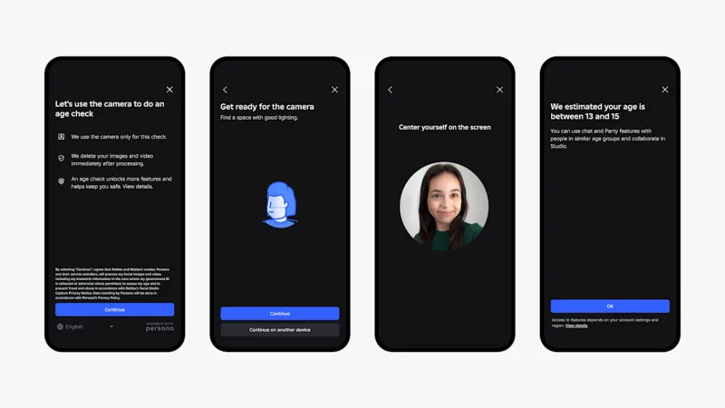 Roblox: Новые правила проверки возраста для чата
