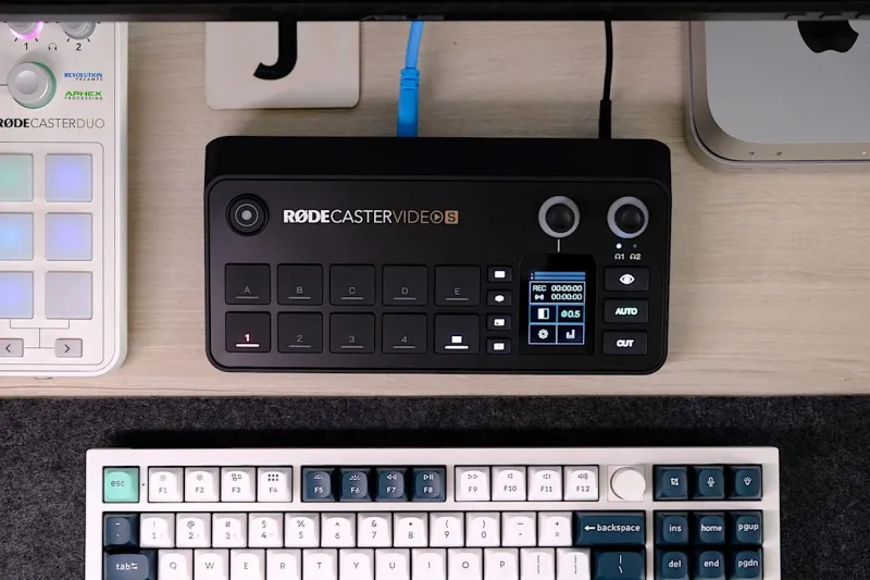 Rodecaster Video S: Новый стандарт для стримеров