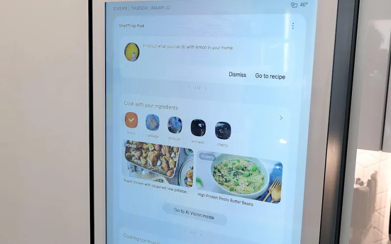 Рекламу на экране холодильника можно отключить, но это также уберет виджеты новостей и погоды. К счастью, это не влияет на виджеты на главном экране.