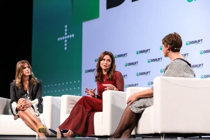 Валентина Агудело Варгас, соучредитель и CEO Salva Health, победитель Startup Battlefield 2024, на сцене TechCrunch Disrupt 2024, День 3, Moscone Center, Сан-Франциско, 30 октября 2024 г.