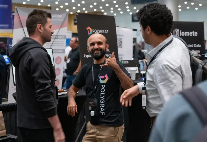 Зал выставки TechCrunch Disrupt