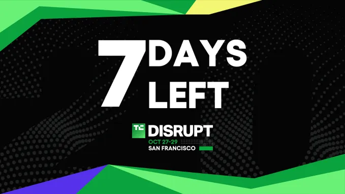 TechCrunch Disrupt 2025: 7 дней до начала.