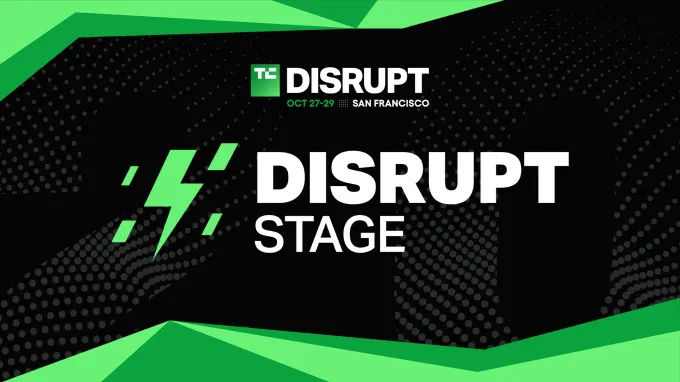 Сцена TechCrunch Disrupt 2025