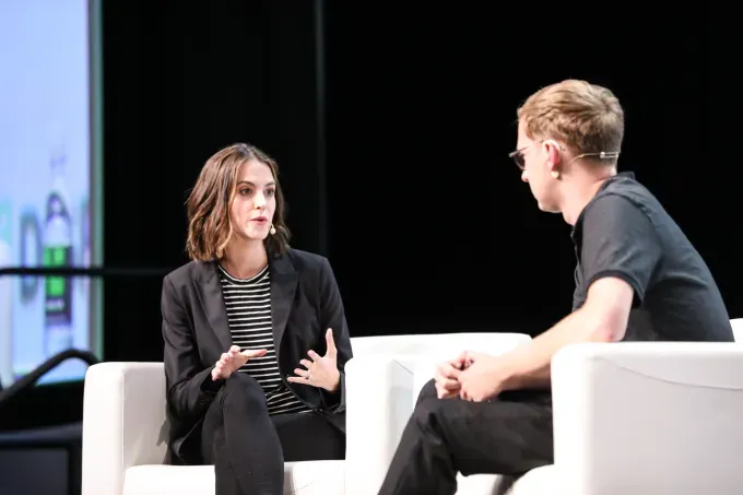 Брианна Путнэм на TechCrunch Disrupt