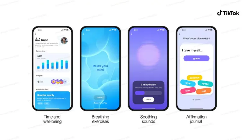 TikTok: Новый подход к благополучию и цифровой гигиене