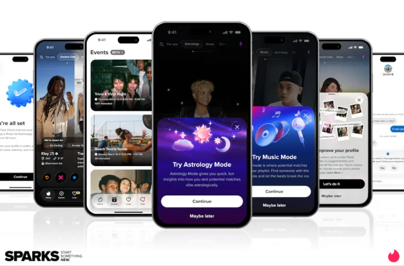 Tinder: Новые функции и AI для знакомств будущего