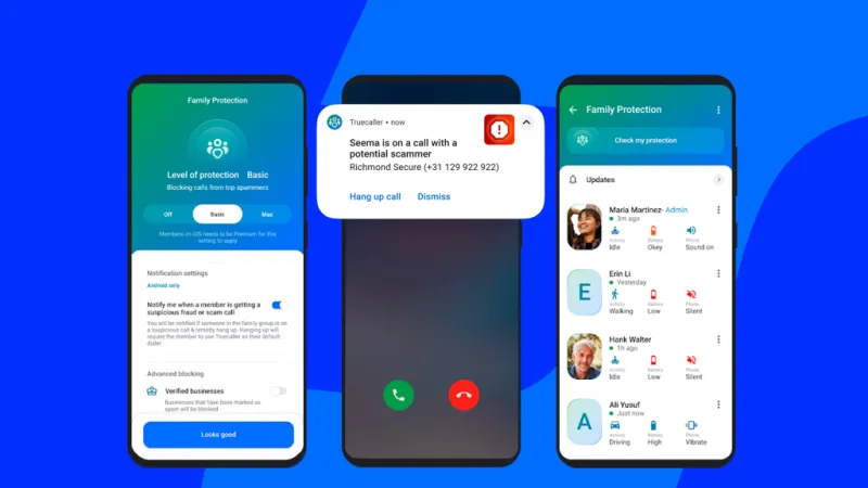Truecaller запускает защиту семьи от мошеннических звонков