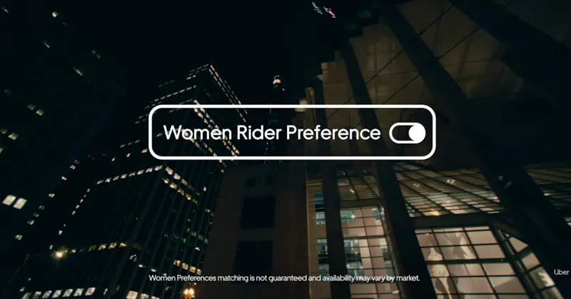 Uber расширяет программу Women Preferences по всей стране