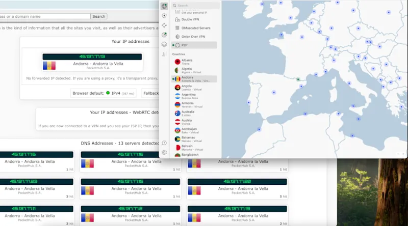 Тест Surfshark на Netflix