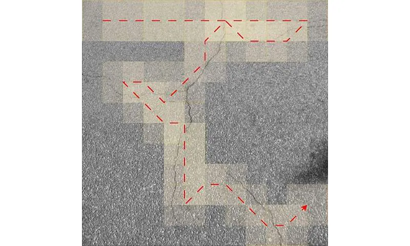 Development of autonomous crack segmentation and exploration system