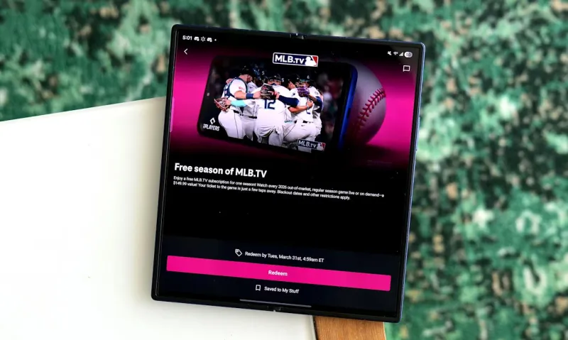 Бесплатная подписка MLB.TV от T-Mobile на сезон 2026