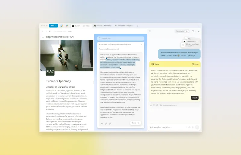 Браузер Dia на базе ИИ: теперь доступен для macOS