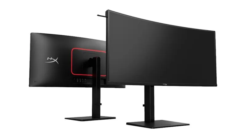 Монитор Acer Predator на белом фоне