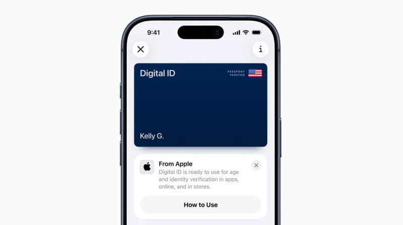 Паспорт в Apple Wallet: цифровая идентификация для путешествий