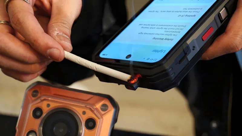 Смартфон Oukitel WP63 со встроенным поджигателем