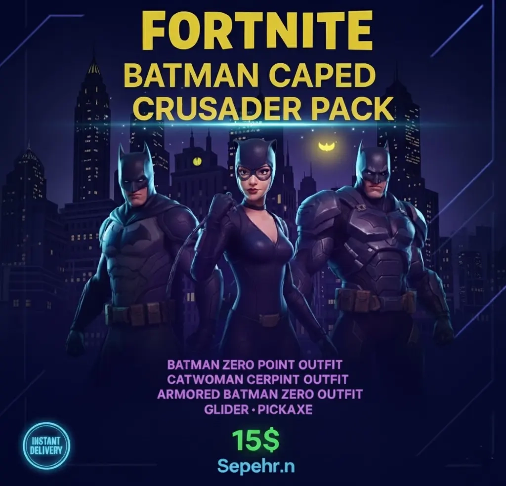 Fortnite Batman Caped Crusader Pack: Подписка на ваш аккаунт