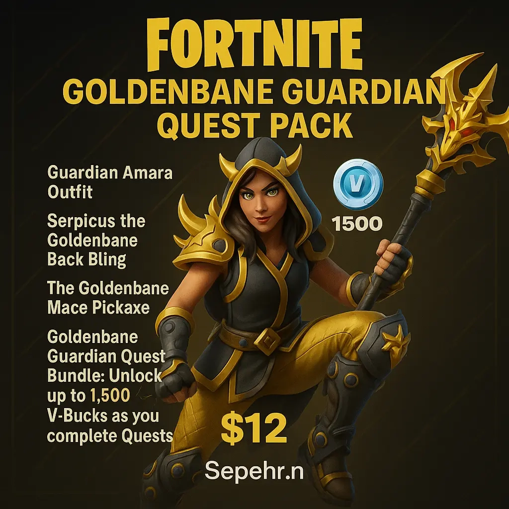 Fortnite Goldenbane Guardian Quest Pack | Купить онлайн