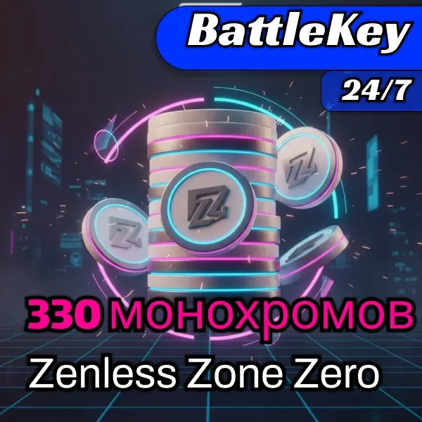 Zenless Zone Zero: 330 Монохромов + Бонус | Global