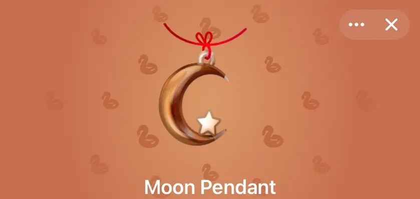 Moon Pendant: NFT подарок онлайн. Быстро и безопасно.