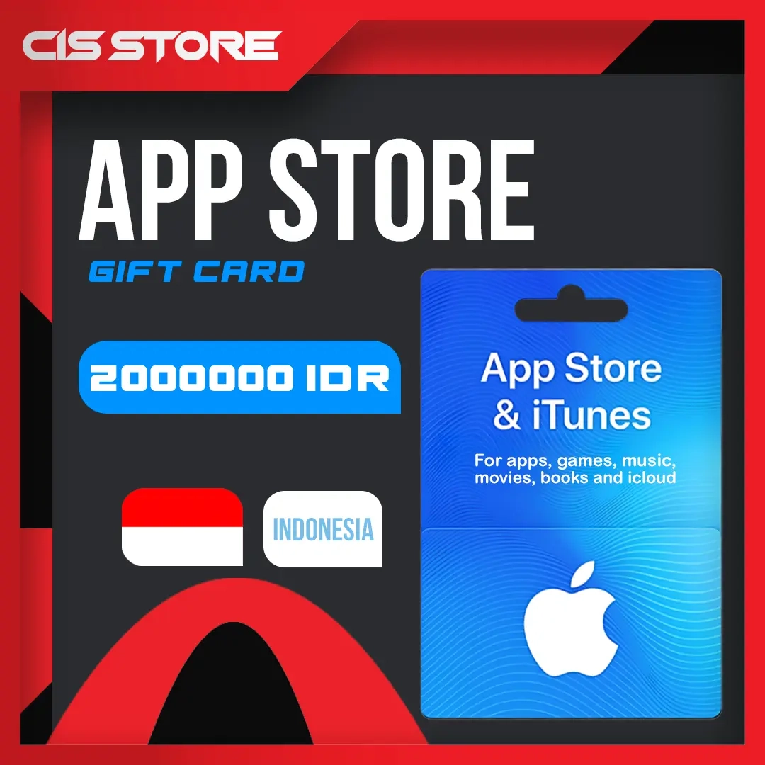 Apple iTunes карта 2 000 000 IDR Индонезия - Купить онлайн