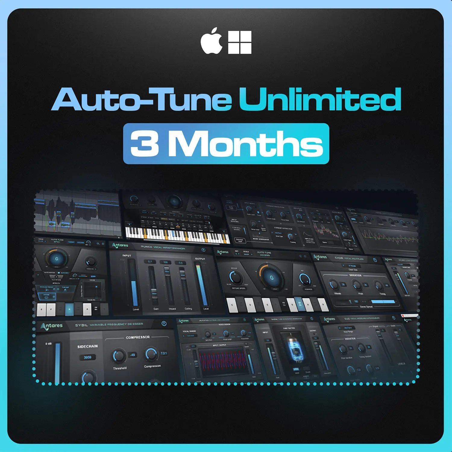 Auto-Tune Unlimited (2-3 мес.): Подписка, Активаци...