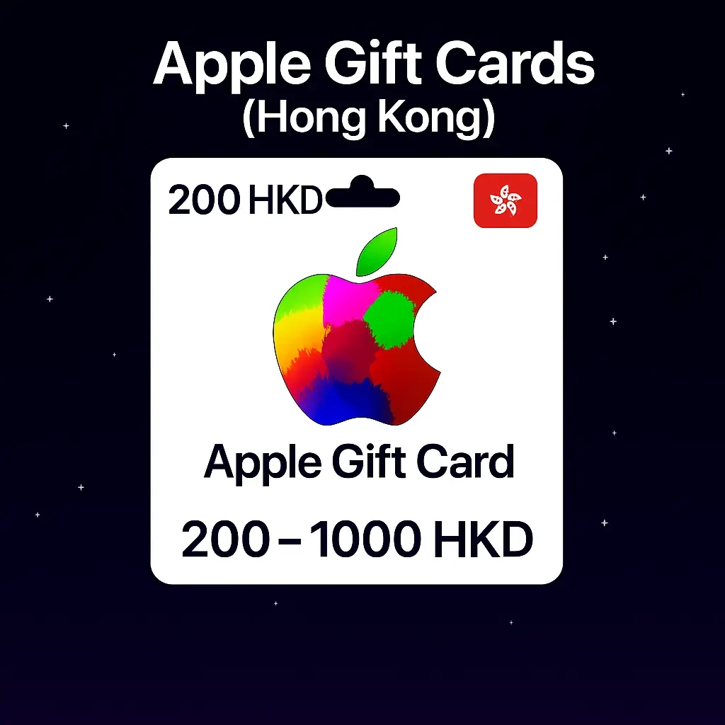 Apple Gift Card Гонконг 200-1000 HKD | Пополнение Apple ID