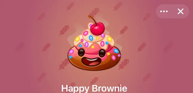 Happy Brownie: NFT подарок онлайн