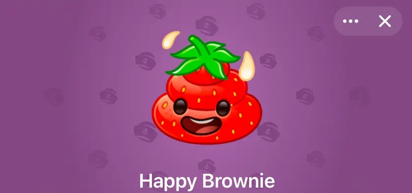 Happy Brownie: NFT подарок онлайн