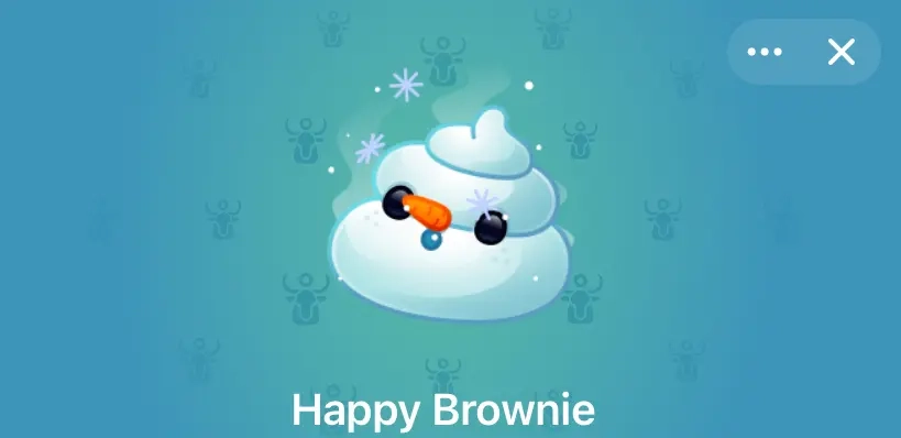 Happy Brownie: NFT подарок онлайн