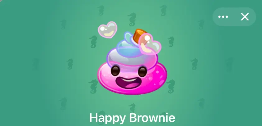 Happy Brownie: NFT подарок онлайн