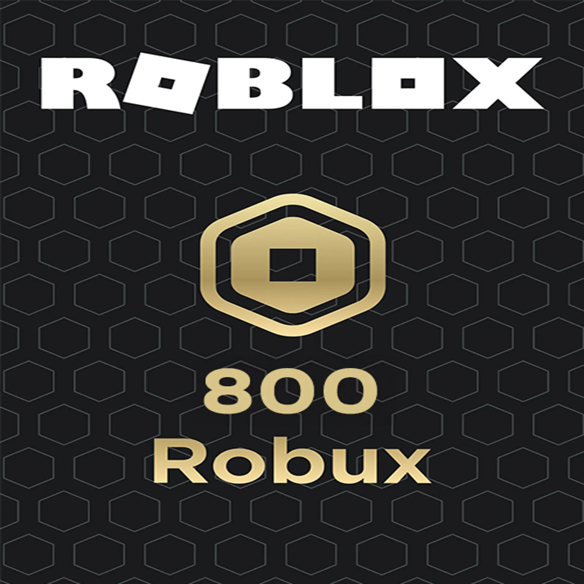 Промокод 800 Robux | Глобальный | Roblox Подарочная карта