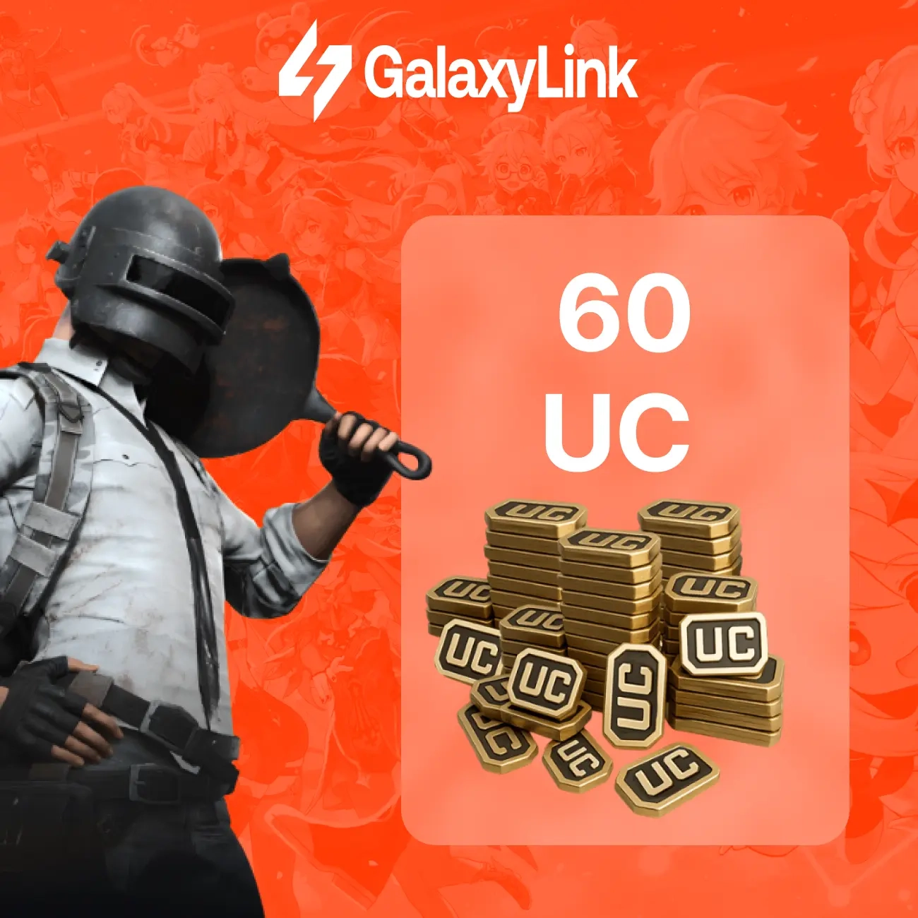 60 UC PUBG Mobile (по ID) | Онлайн пополнение