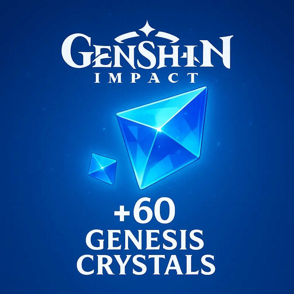 Genshin Impact Кристаллы 60 - Купить онлайн для всех регионов