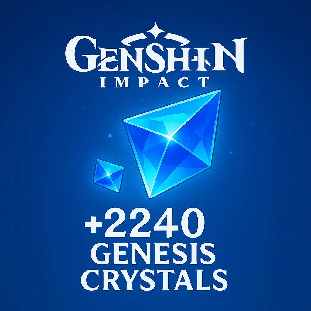 Genshin Impact: 2240 Кристаллов Сотворения | Все регионы