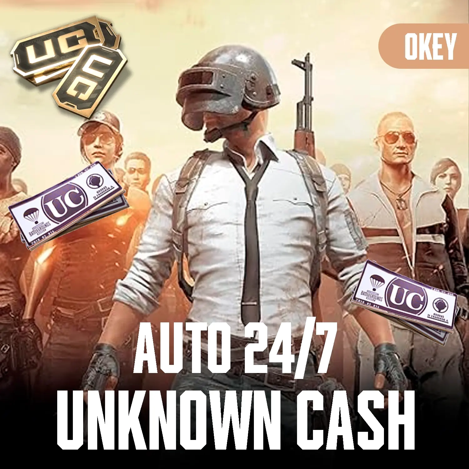 PUBG Mobile UC: Пополнение по ID Автодоставка 24/7 | Онлайн