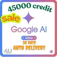Google Gemini AI Ultra: 45000 кредитов | Аккаунт | Онлайн